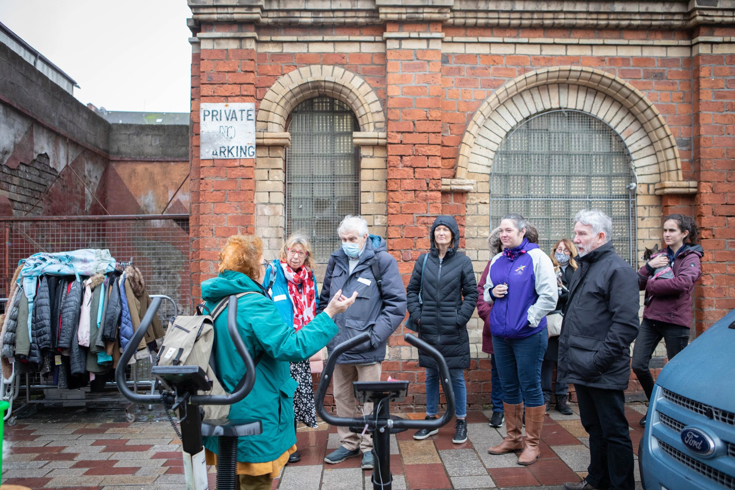 Tour guide Patricia Clark leads heritage trail of the Barras market - 2