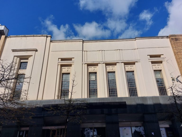 Marks and Spencer's Iconic Art Deco façade.