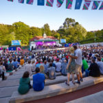 Photo of a gig at Kelvingrove bandstand