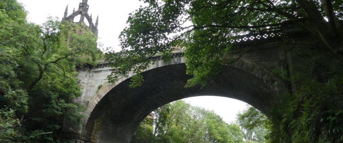 Belmont Street bridge & path